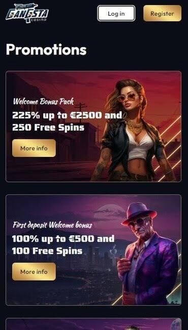 Recensione di Gangsta Casino: Funzionalità, Pro e Svantaggi Recensione di Gangsta Casino: Funzionalità, Pro e Svantaggi